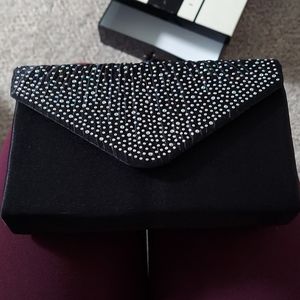 Purse with rhinestones